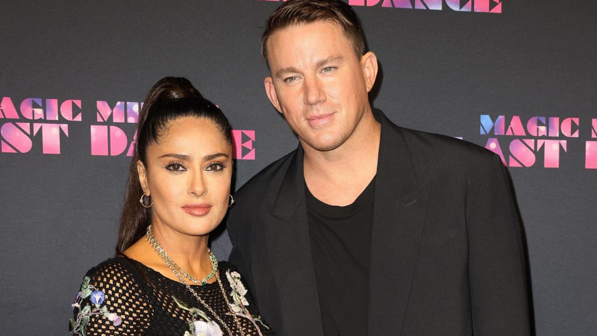 Salma Hayek & Channing Tatum talk about their ‘Magic Mike 3’ chemistry