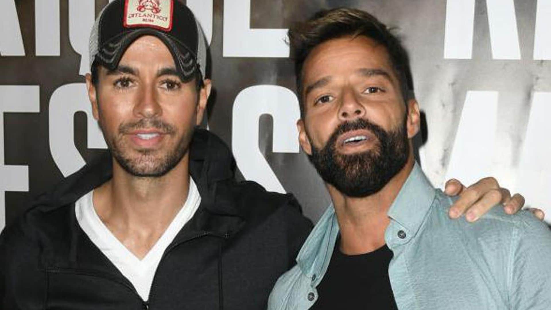 Ricky Martin and Enrique Iglesias share excitement as they return to The Trilogy Tour