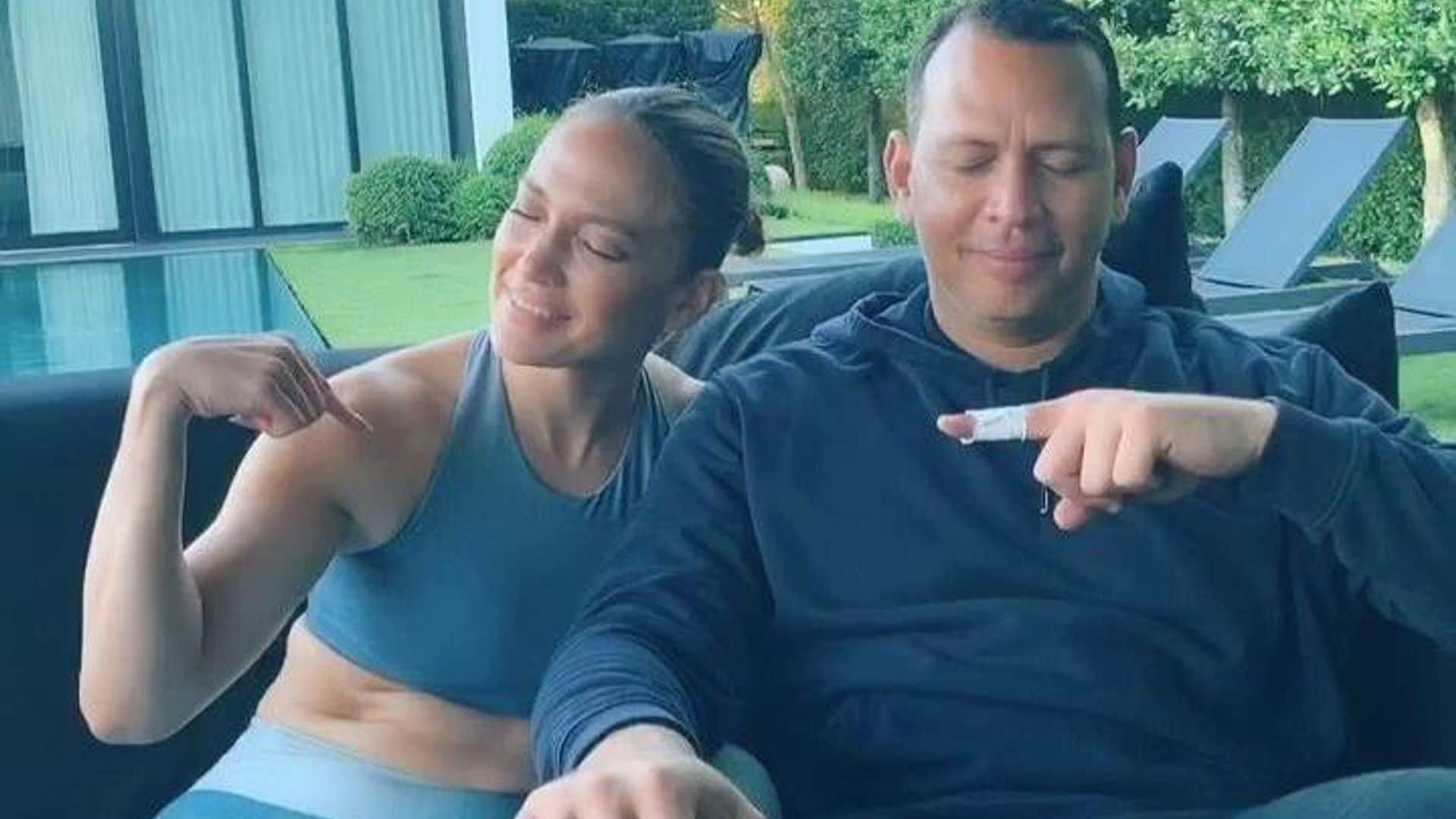 Jennifer Lopez and Alex Rodriguez take #CouplesChallenge and spill all their secrets