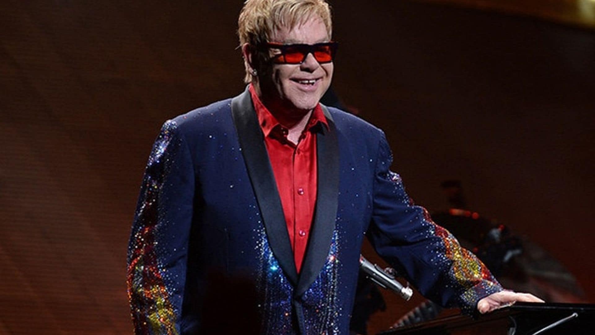 Elton John jokingly declares his love for Dolce & Gabbana