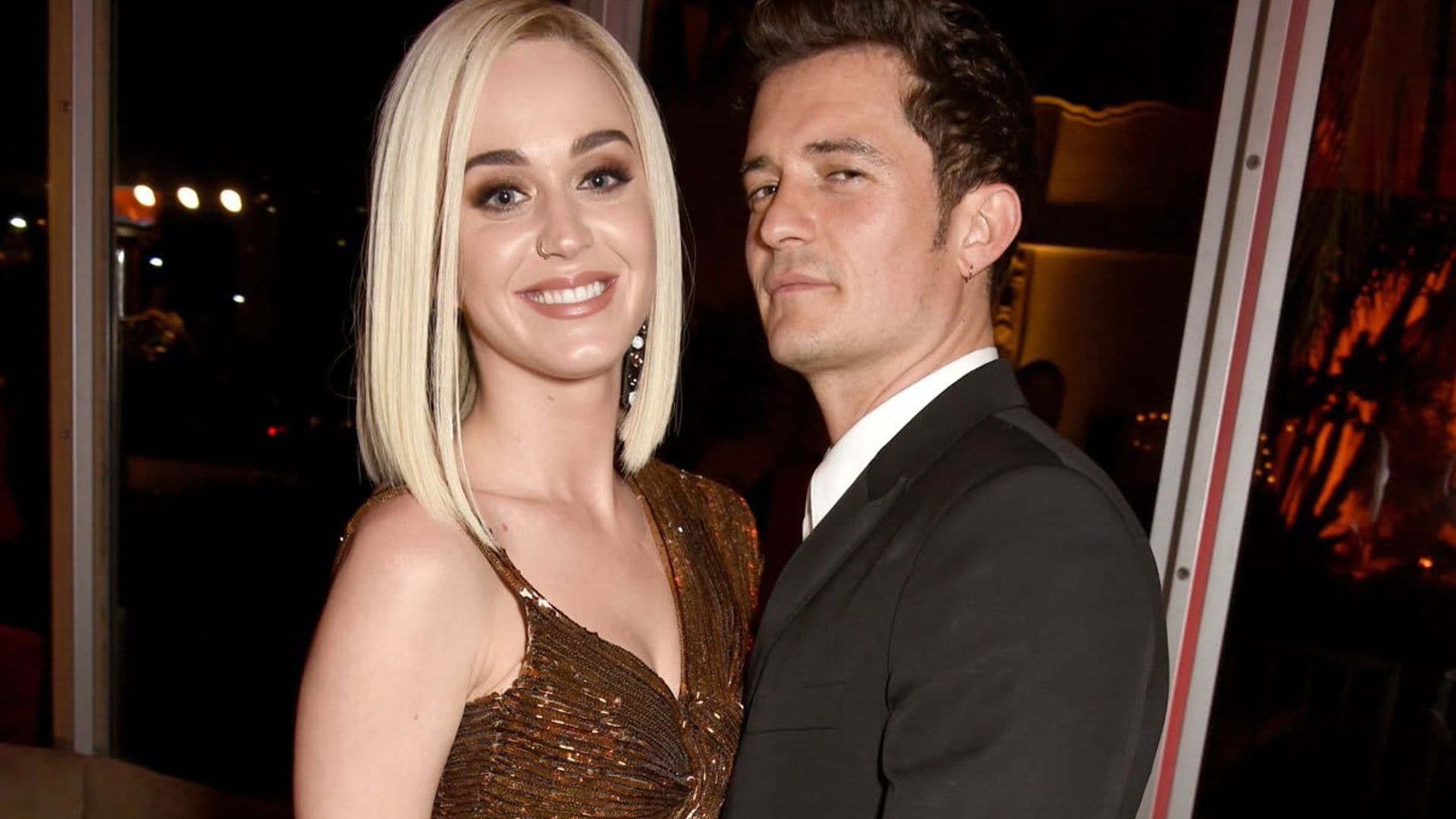 Katy Perry and Orlando Bloom