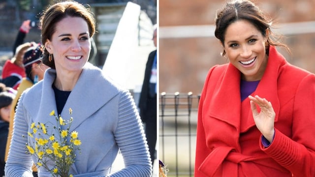 Kate Middleton and Meghan Markle