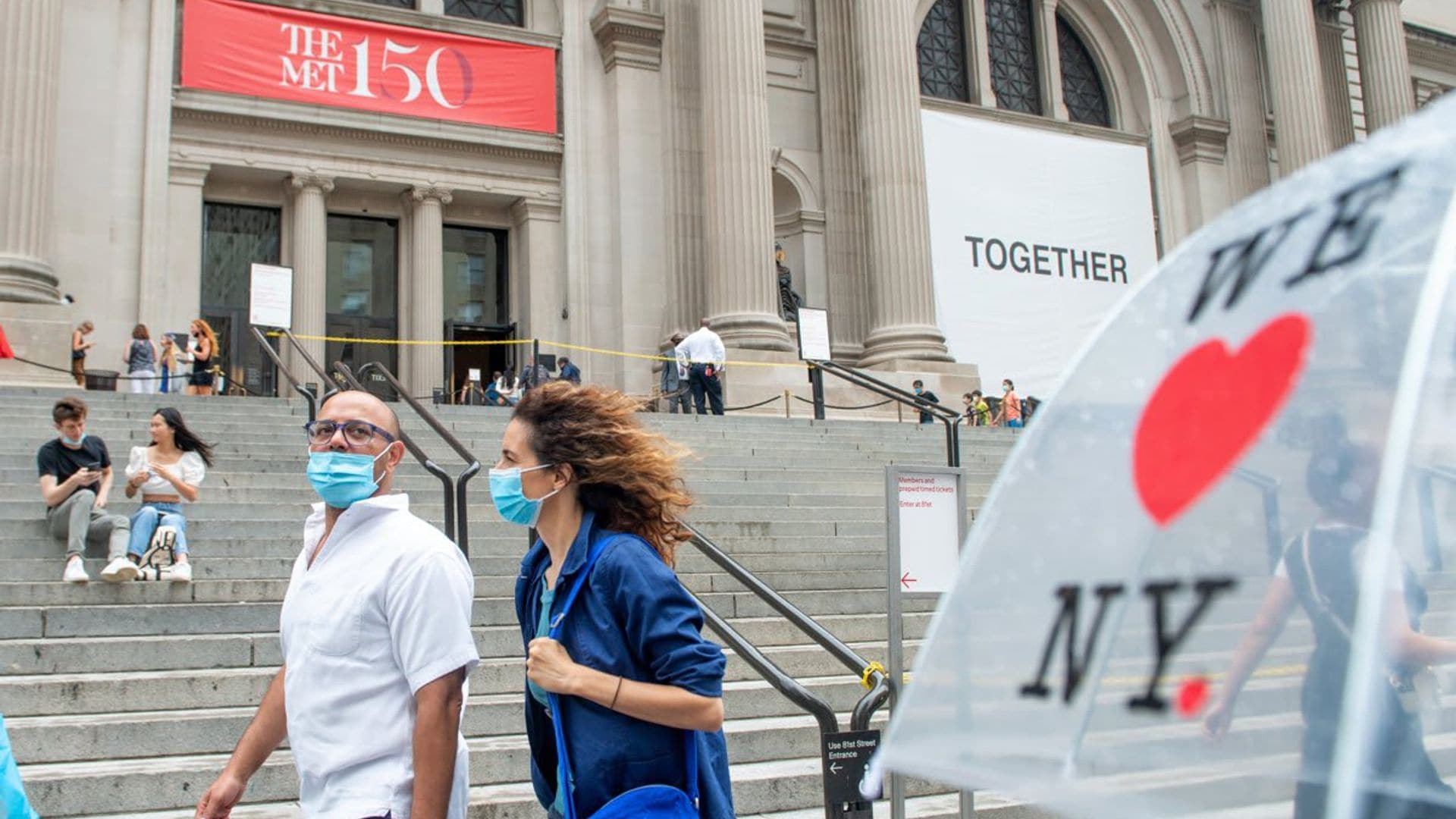 The Metropolitan Museum of Art reopened its doors amid the coronavirus pandemic