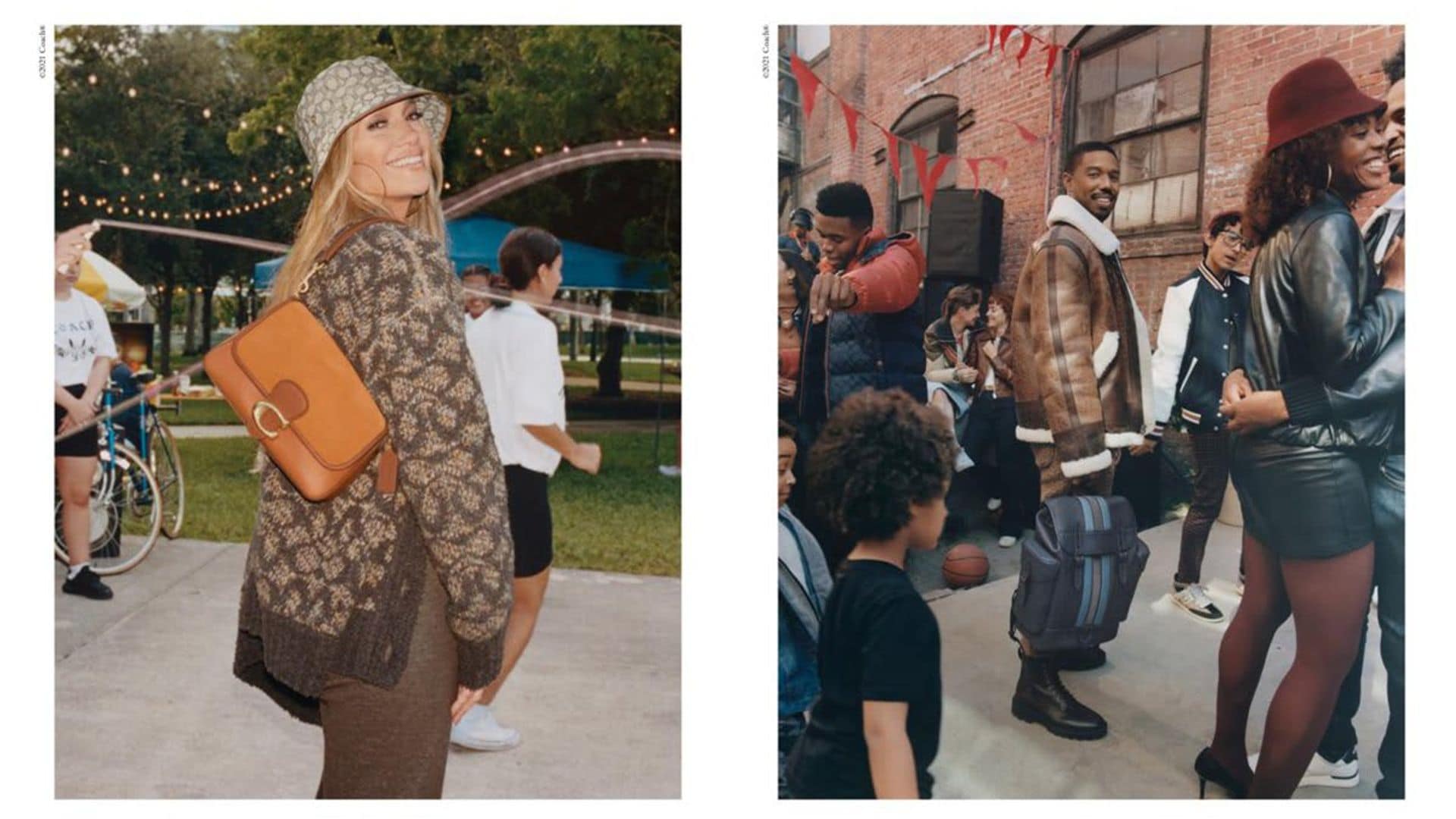 Jennifer Lopez and Michael B. Jordan star in Coach’s Fall 2021 global campaign