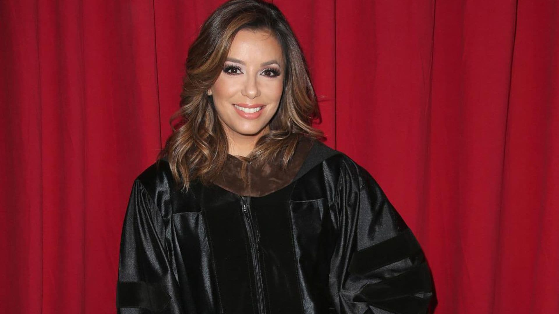 Eva Longoria graduates