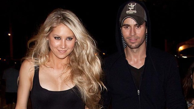 Enrique Iglesias and Anna Kournikova