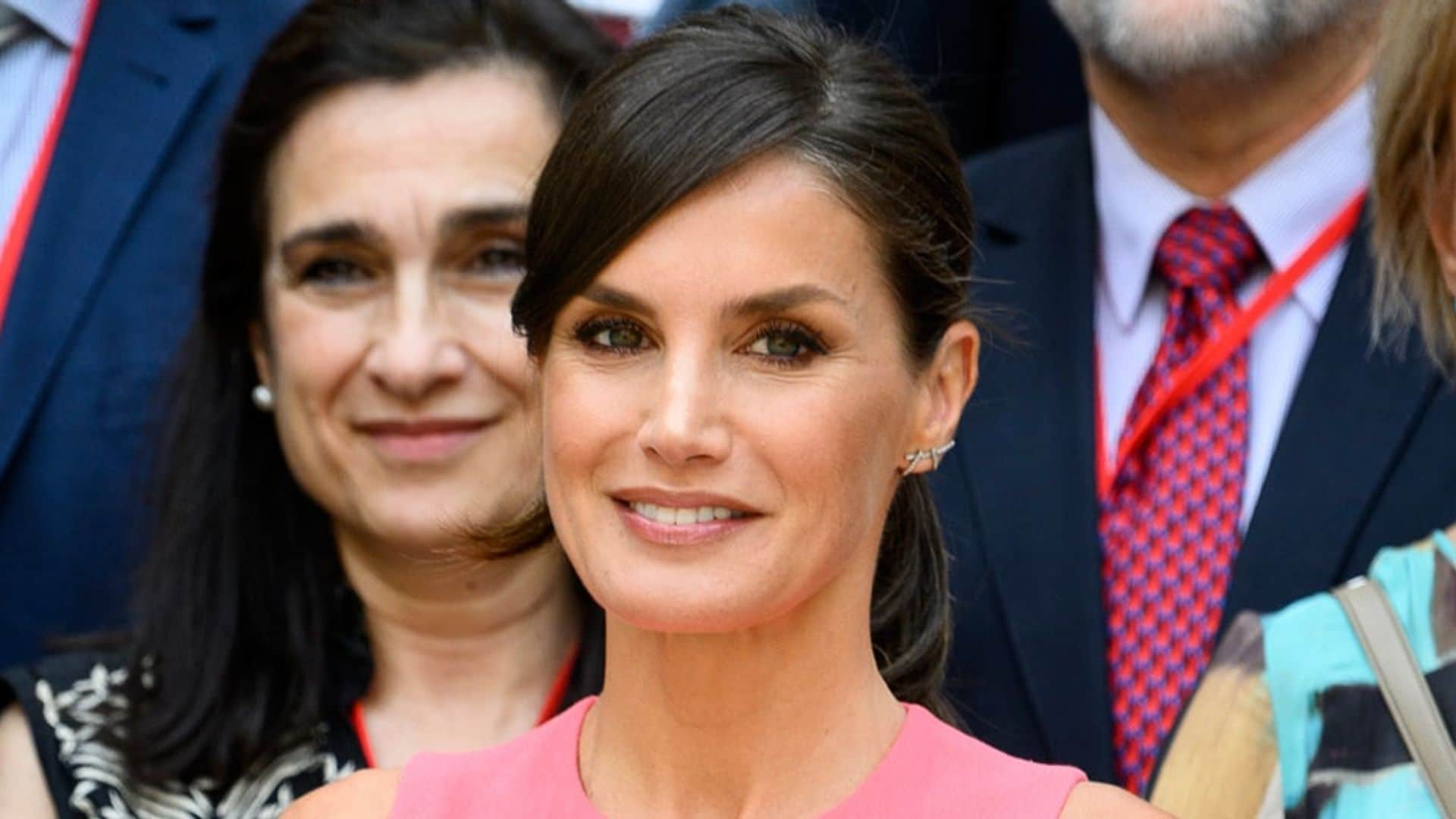 Queen Letizia shows us how to rock the chicest ponytail for summer