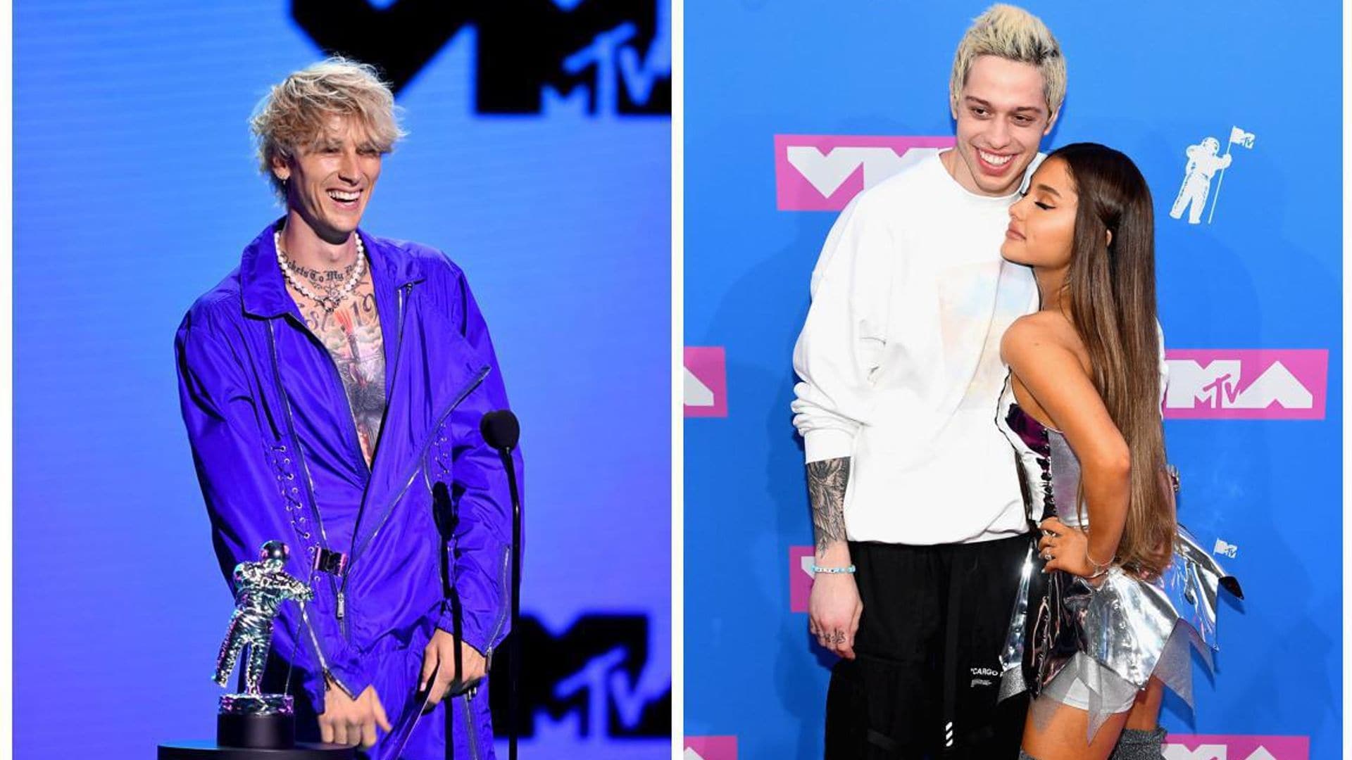 Machine Gun Kelly calls Pete Davidson’s engagement to Ariana Grande ‘a symbol of hope’ for ‘average dudes’