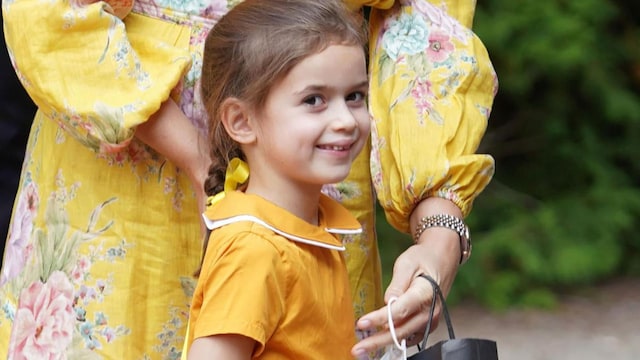 Princess Amalia stars in mom Princess Claire's birthday photos