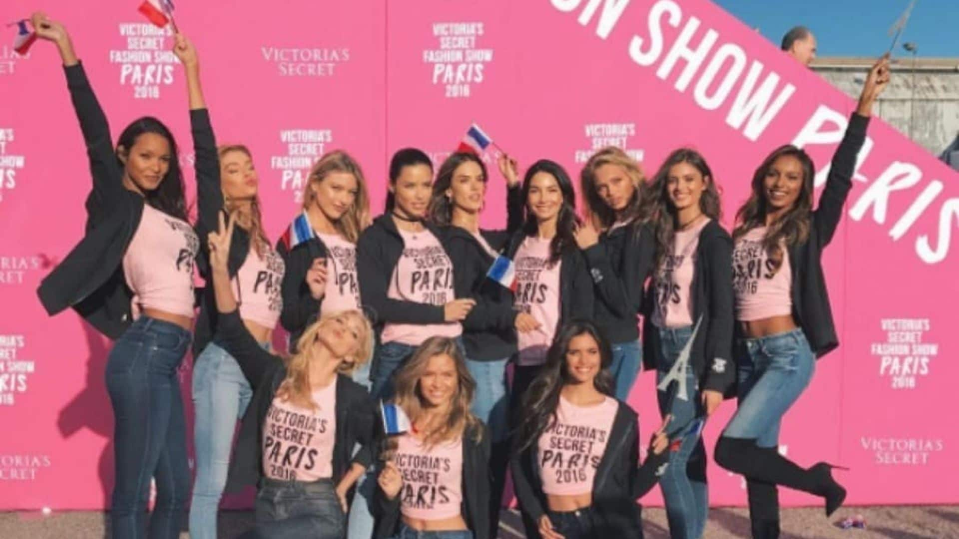 Victoria's Secret Angels jet to Paris for annual fashion show