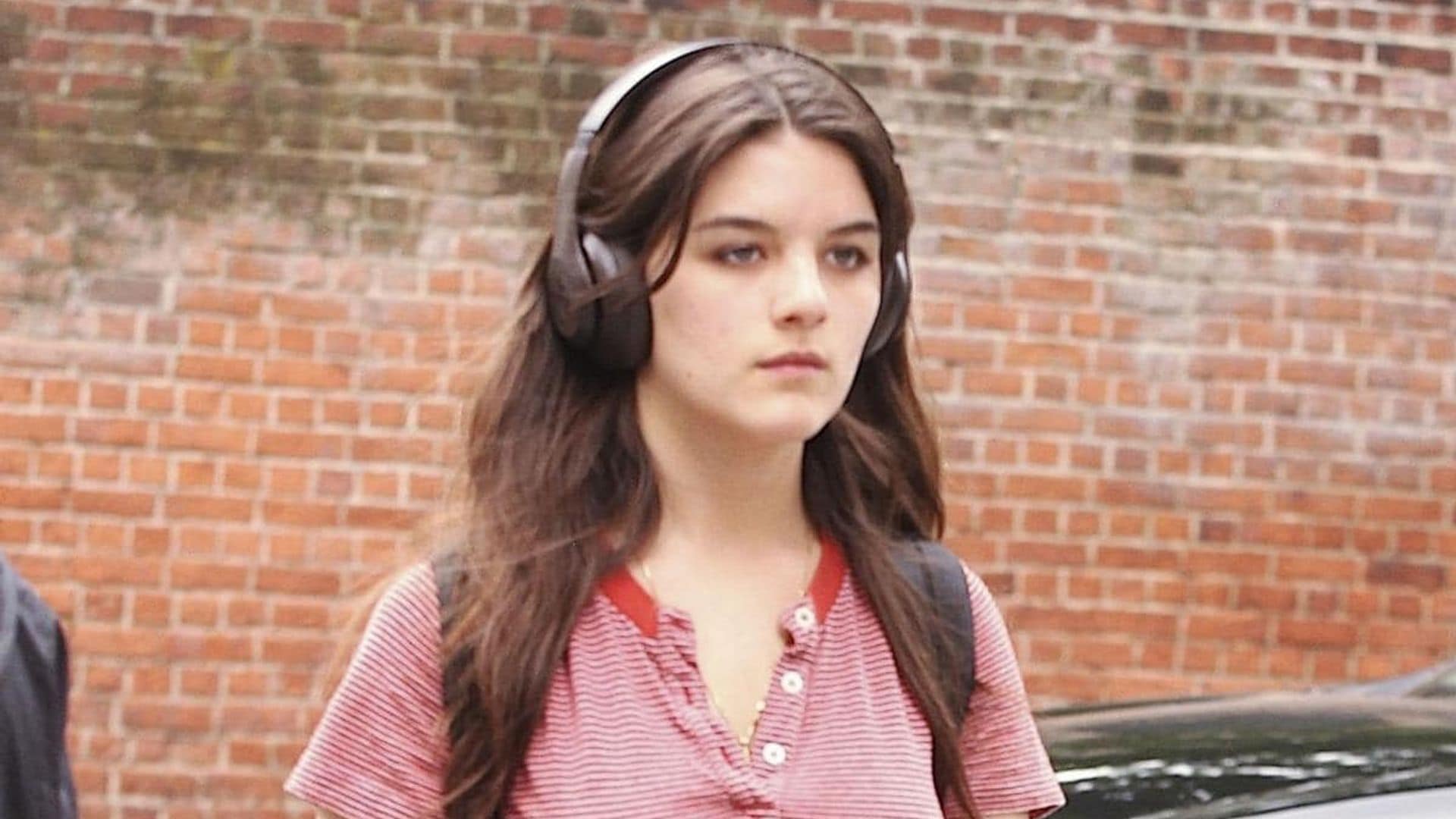 Suri Cruise spotted looking sporty and comfortable in New York walk