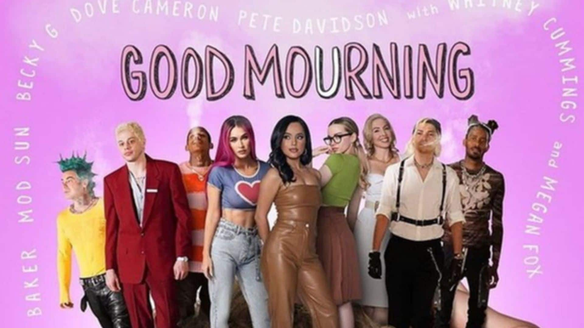 Machine Gun Kelly & Megan Fox star in a movie alongside Becky G, Pete Davidson & more