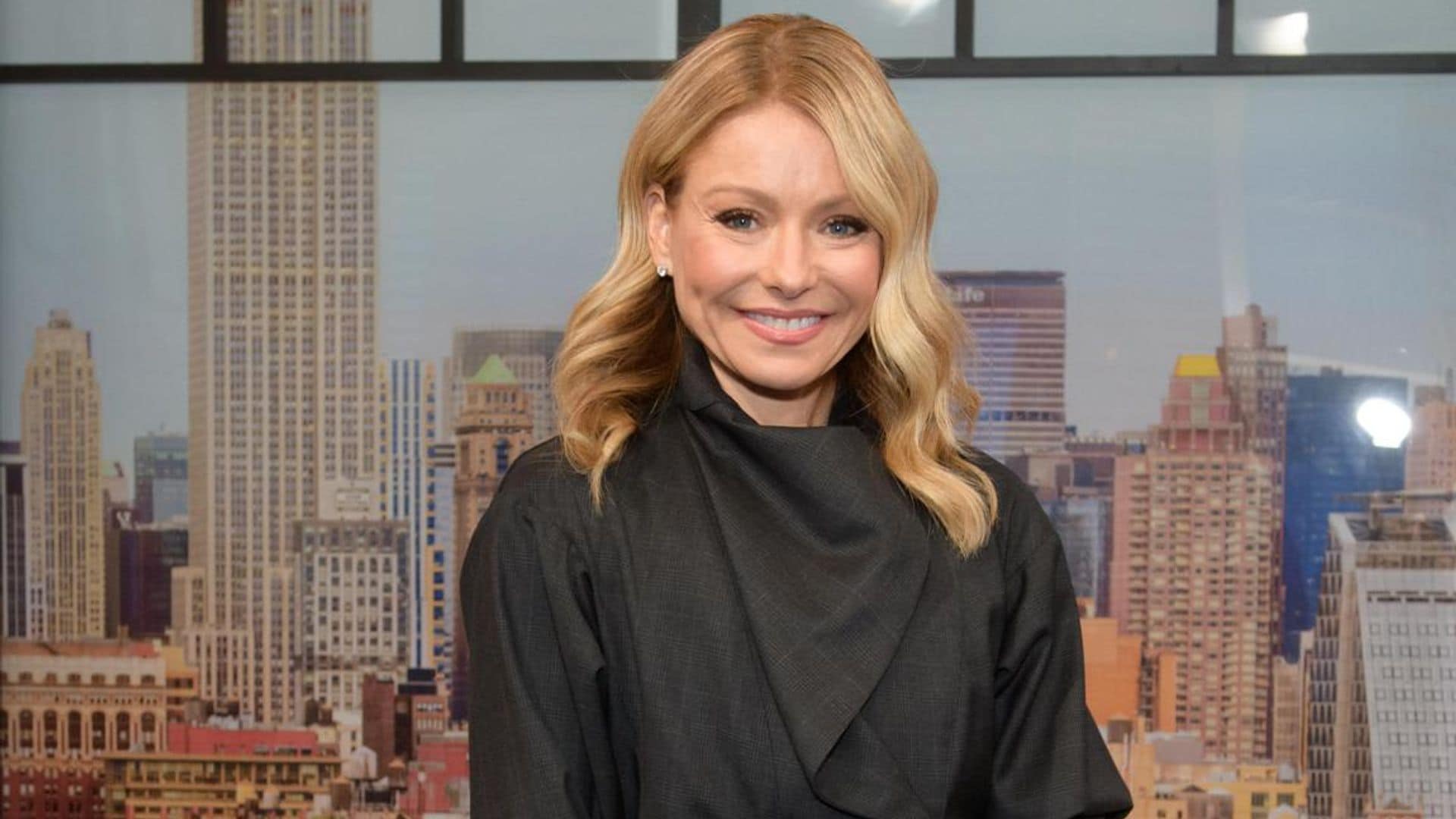 Kelly Ripa jokes about the designer outfit that fans criticized for being too short