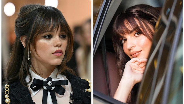 How to ask your hairstylist about Jenna Ortega and EmRata's wispy French bangs