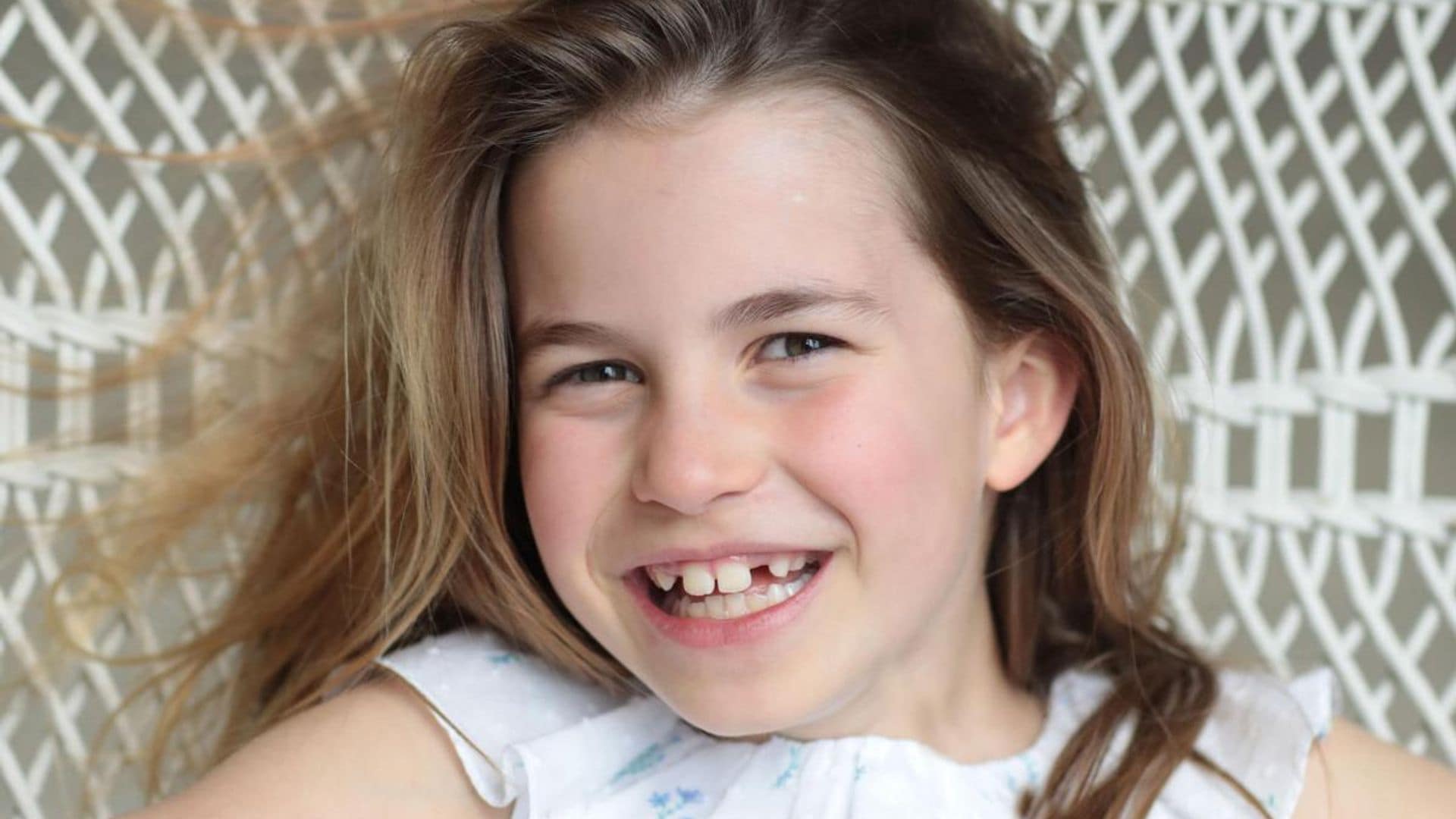 Princess Charlotte is dad’s mini-me in new 8th birthday photo