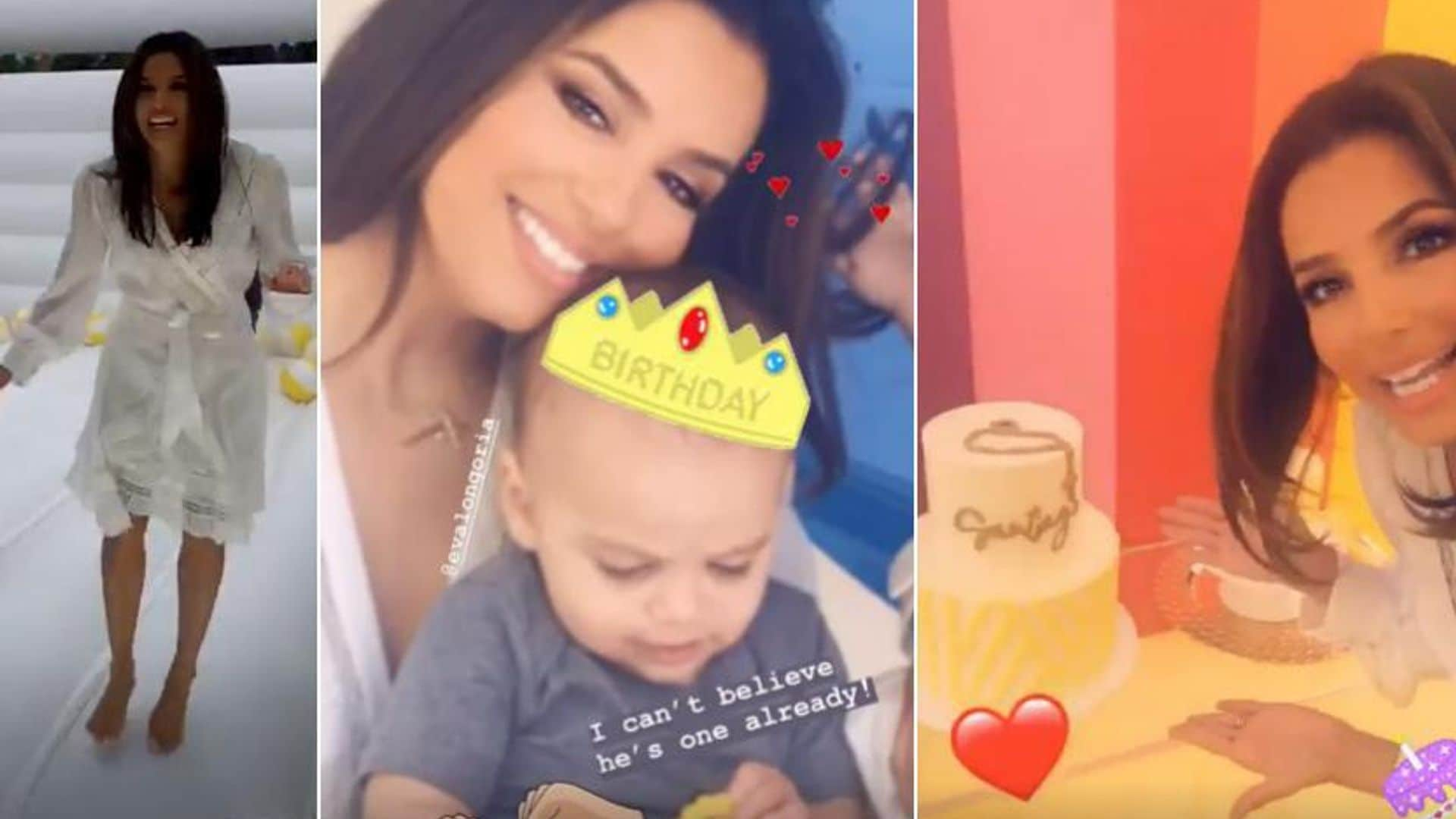 Eva Longoria son Santiago birthday