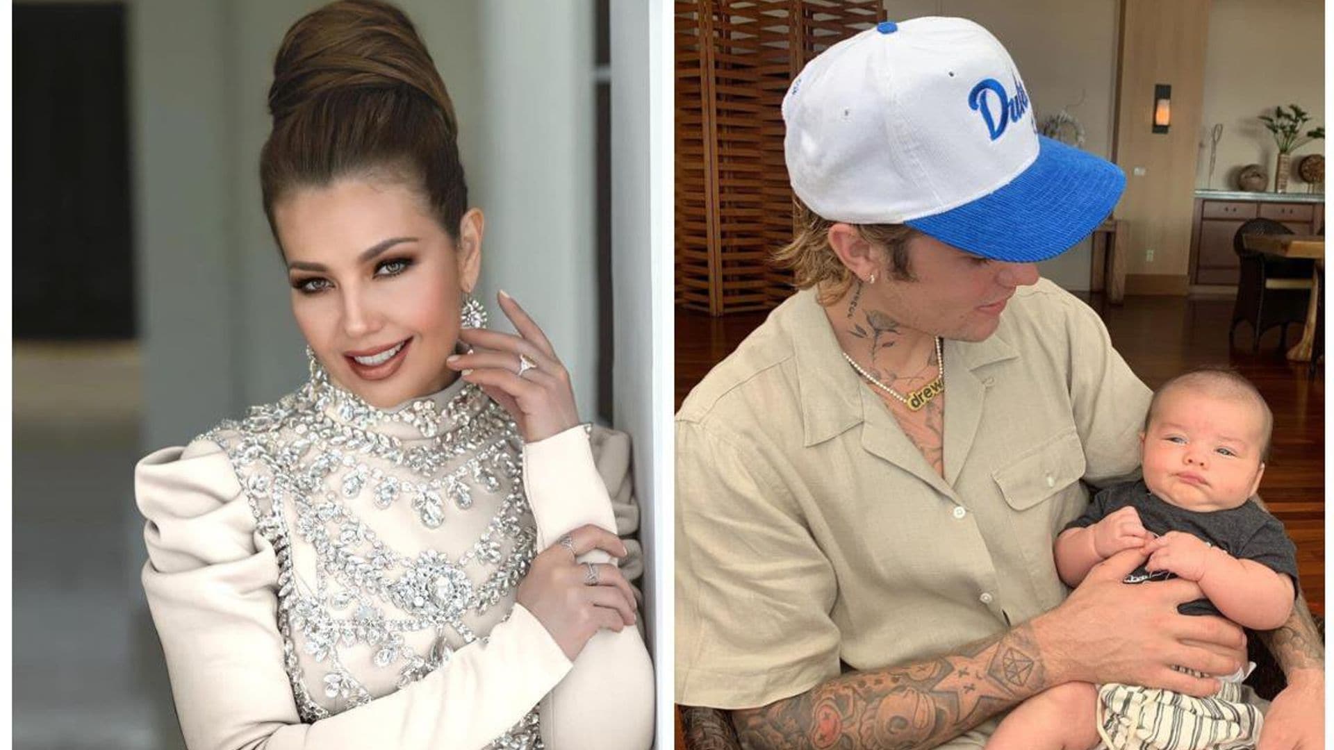 Thalía boasts royal glam, Justin Bieber is an uncle and more star photos