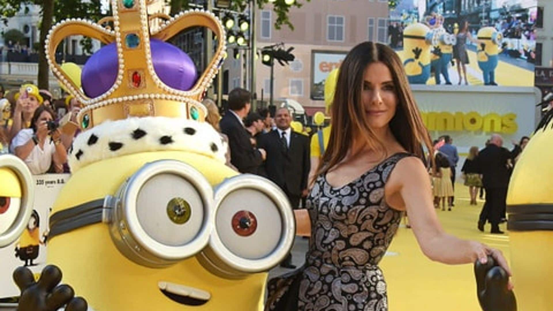 Sandra Bullock hits the 'Minions' premiere — her first red carpet in over a year