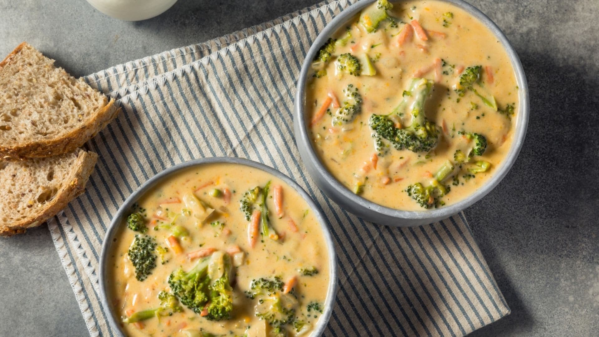 Creamy Broccoli, Carrot, and Cheddar Soup: An easy 35-minute recipe