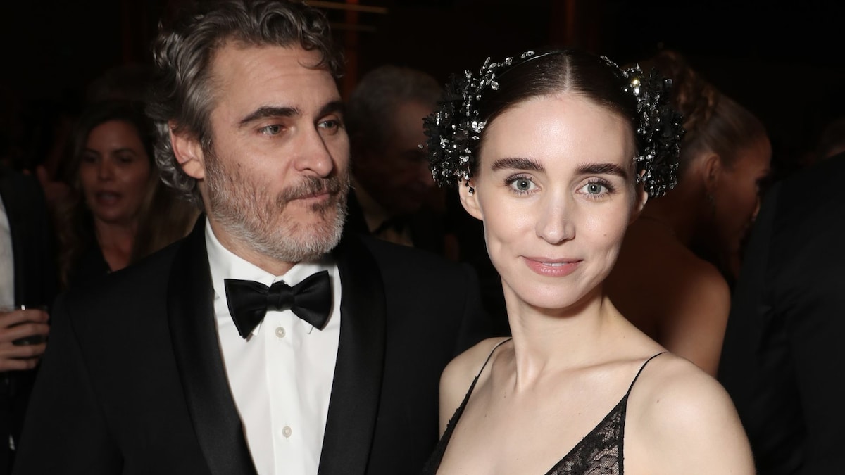 Joaquin Phoenix seemingly confirms his marriage to Rooney Mara: 'My wife'