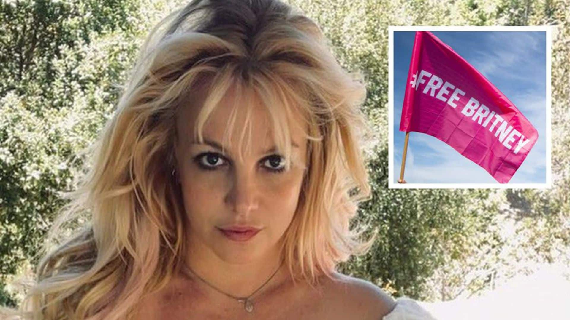 Britney Spears says she cried for hours thinking about her fans and the #freebritney movement