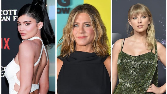 Kylie Jenner, Jennifer Aniston, Taylor Swift