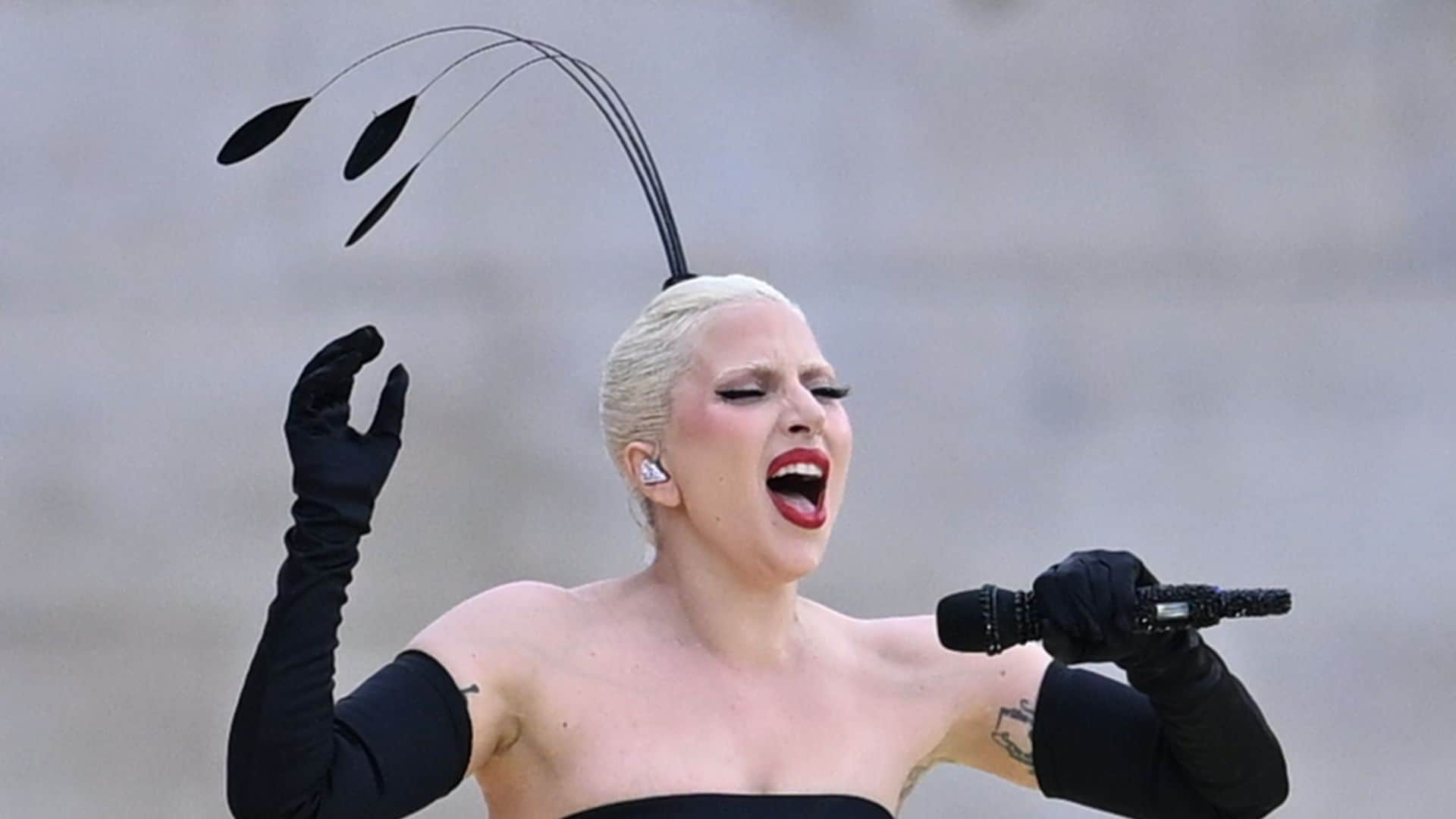 Lady Gaga performs in French at the 2024 Summer Olympics opening ceremony in Paris