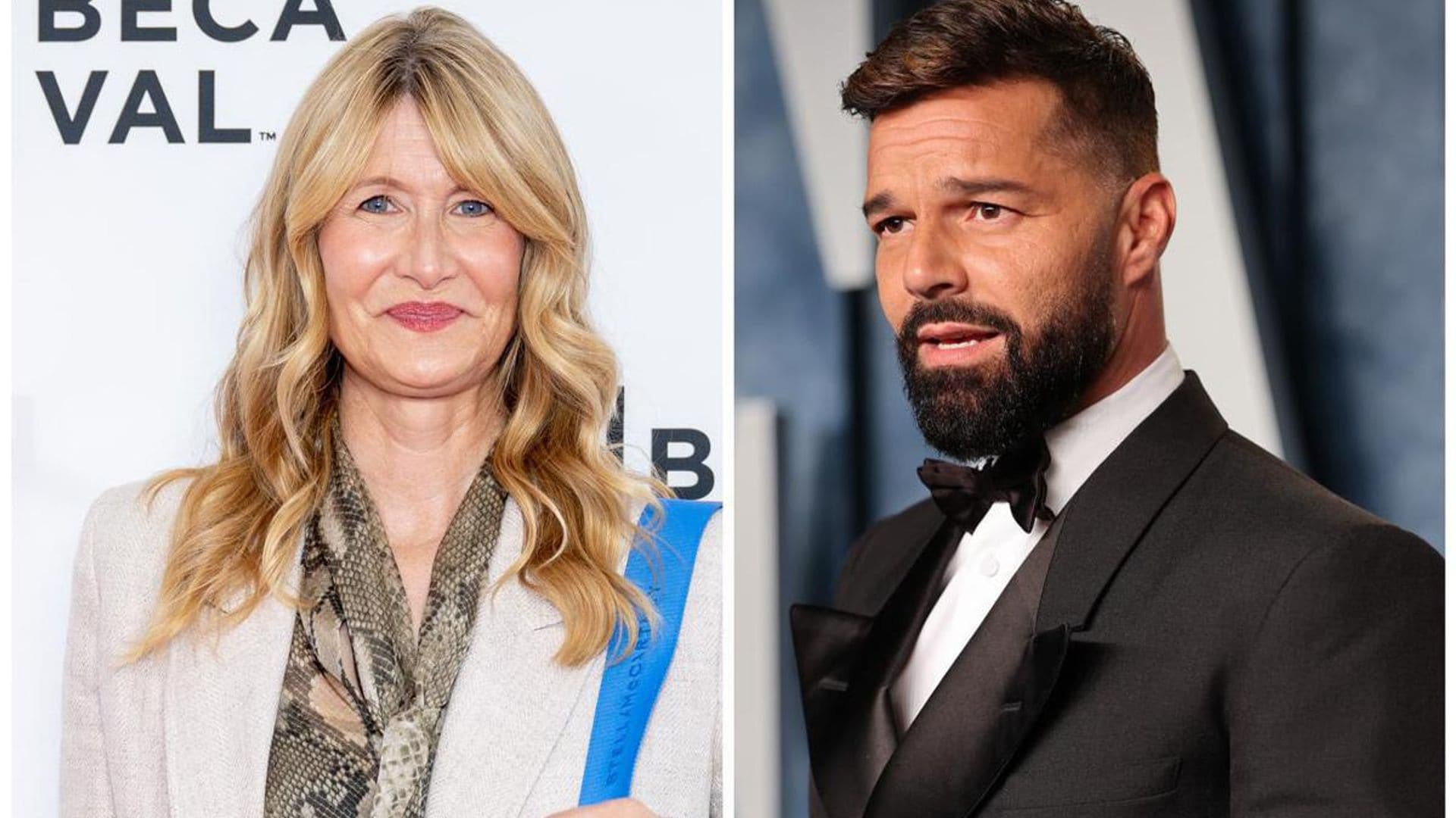 Ricky Martin and Laura Dern hang out as they get ready to launch new TV show