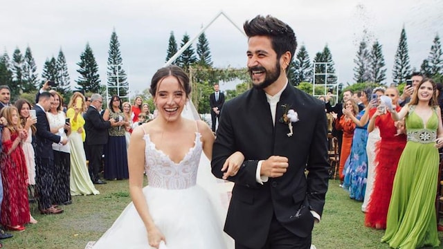 Camilo and girlfriend Evaluna are married