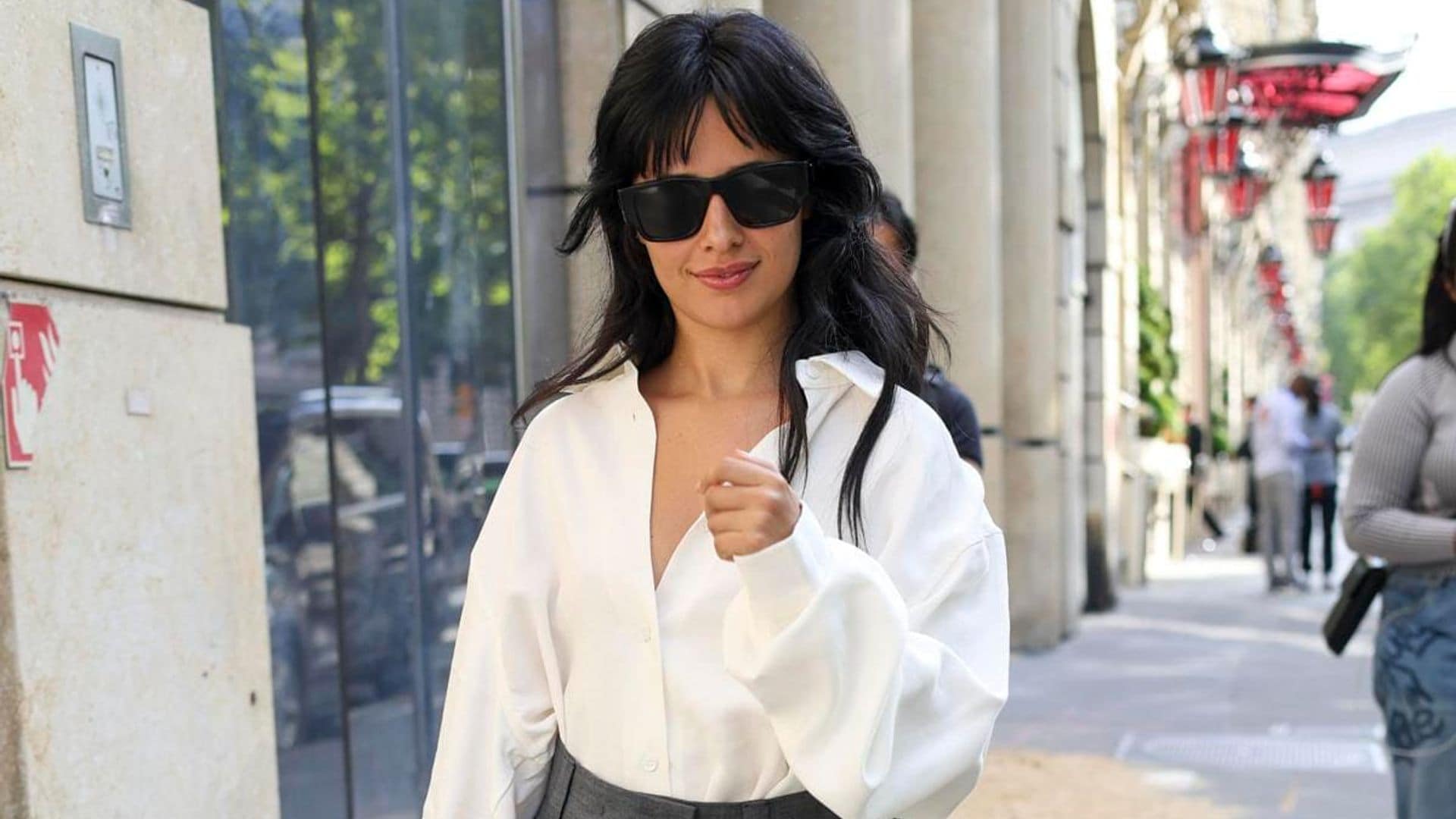 Camila Cabello wears a head-turning Prada ensemble while exploring the streets of Paris