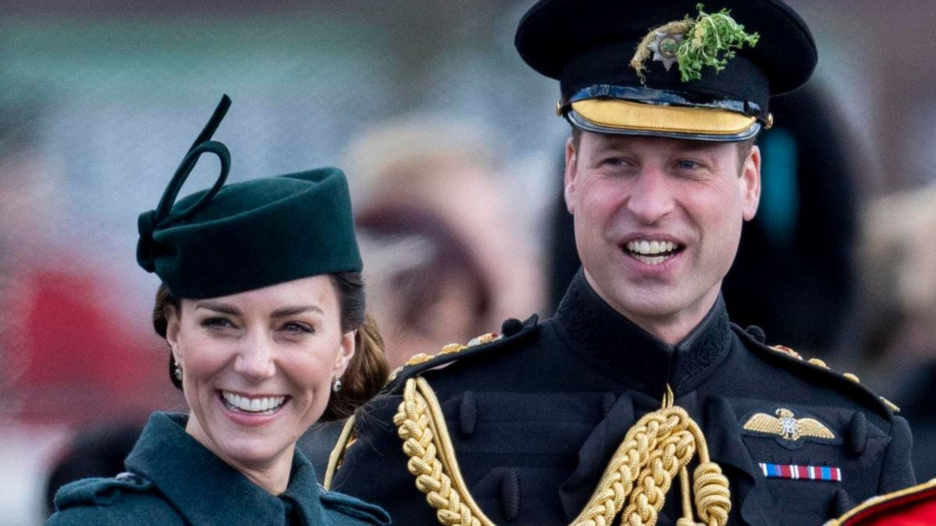 Kate Middleton gets into the St. Patrick’s Day spirit at parade with Prince William