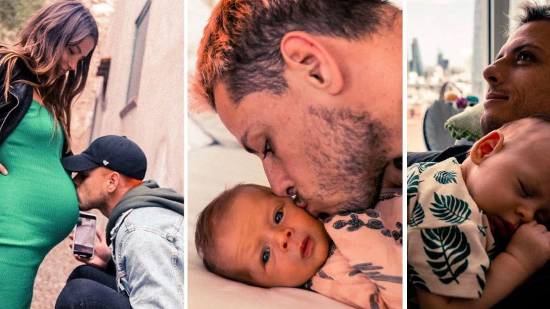 What a cutie! The best photos of Chicharito and baby Noah