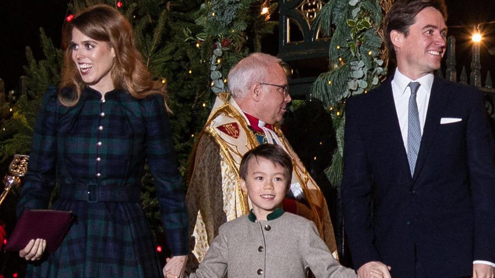 Princess Beatrice's stepson visits Disney World