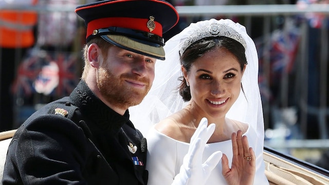 When Meghan Markle and Prince Harry actually got married