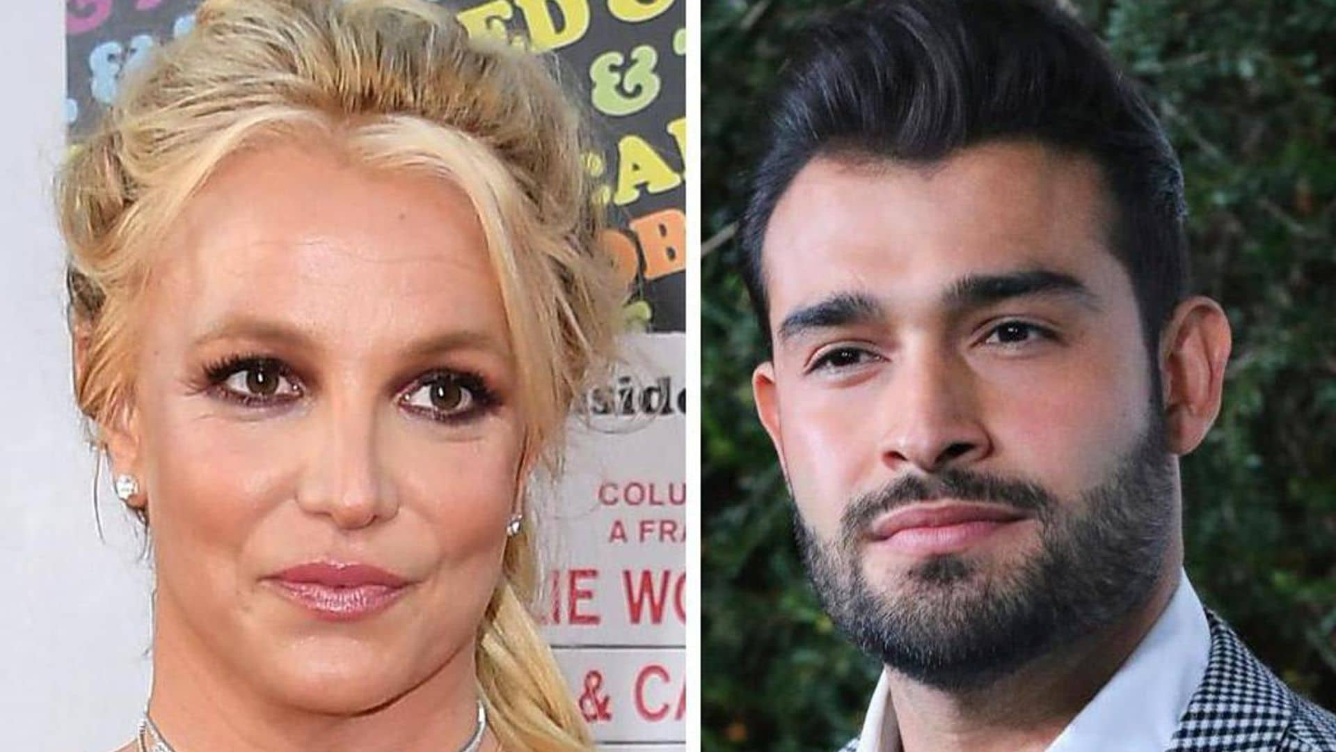 Britney Spears and Sam Asghari