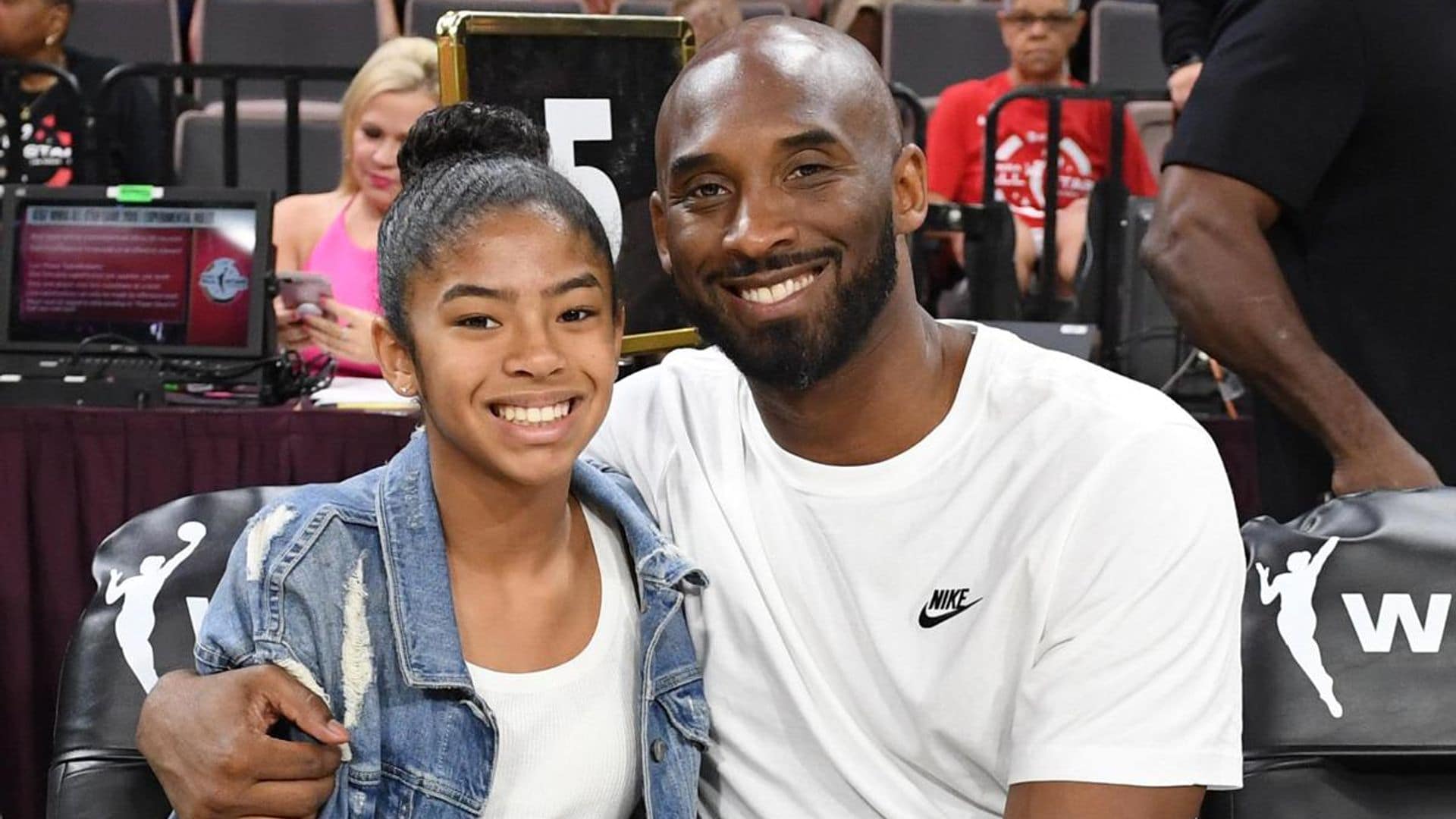 Kobe Bryant y su hija Gigi