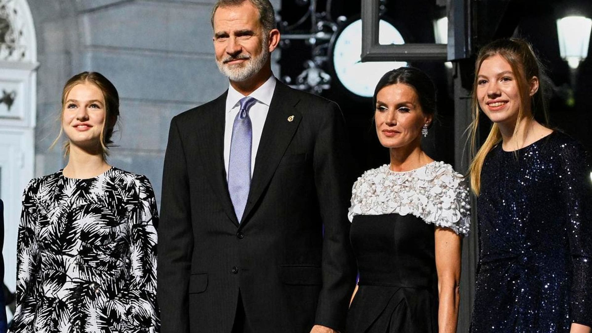 Sisterly love! Queen Letizia’s daughters star in royal family’s Christmas card