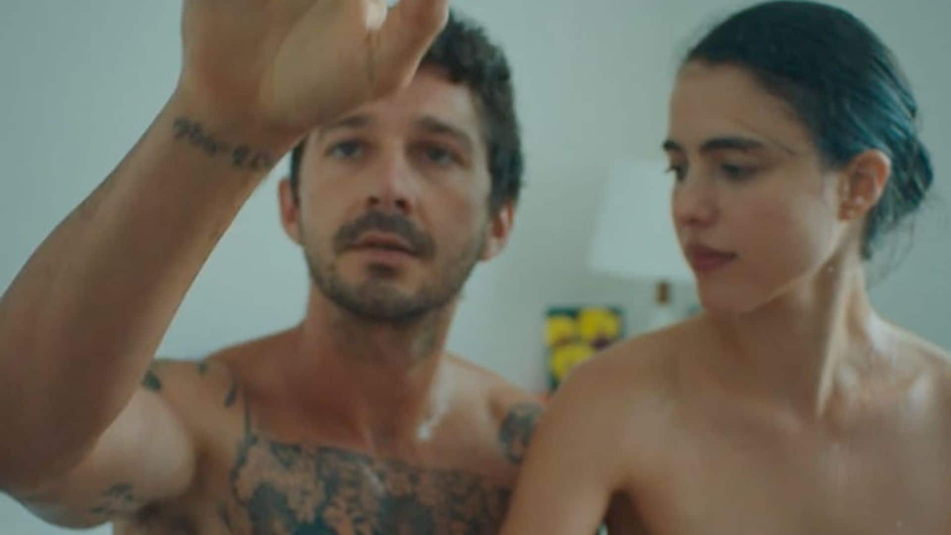 Shia LaBeouf and Margaret Qualley go fully nude in moving new short film