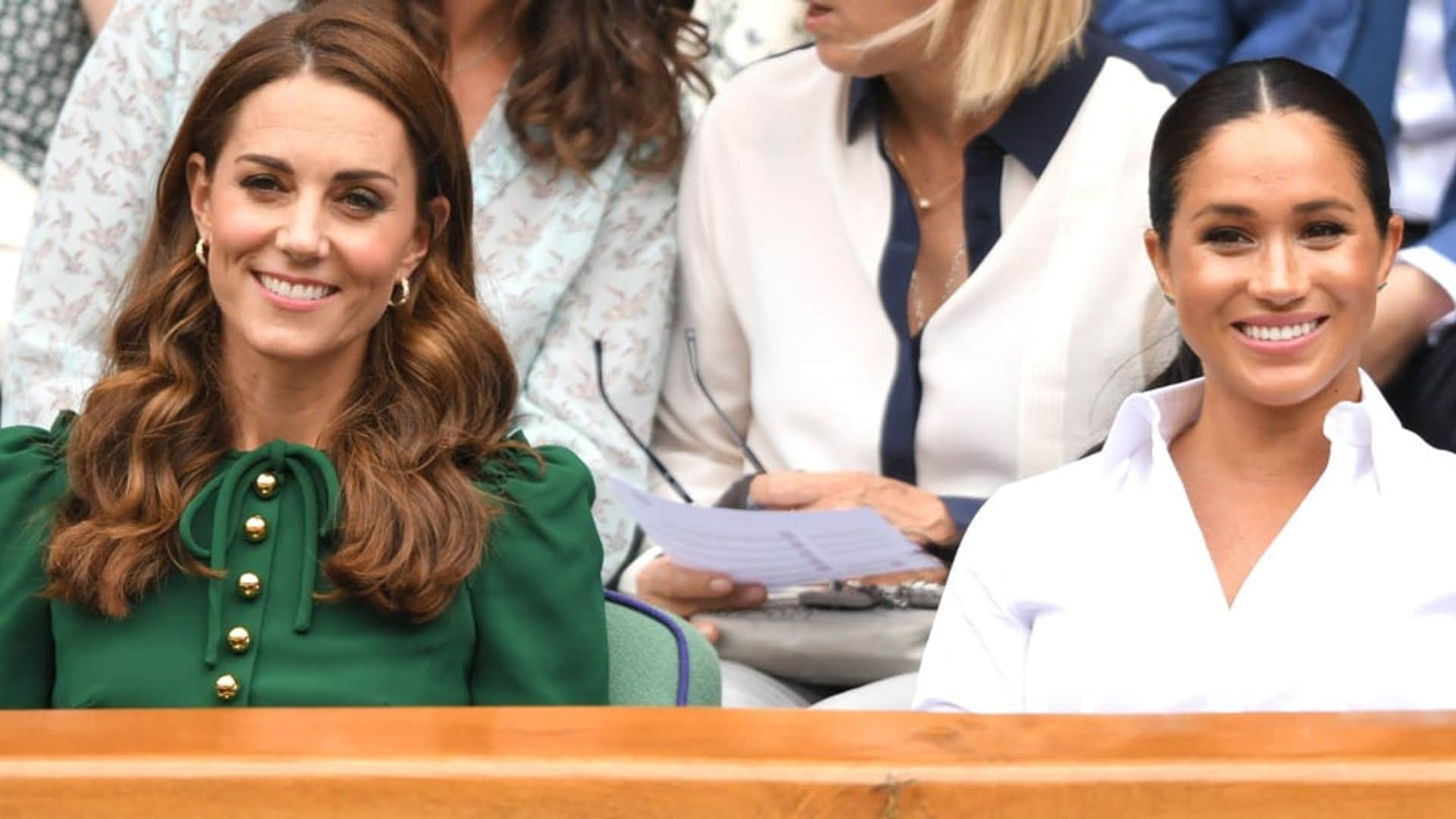 Kate Middleton gave Meghan Markle a subtle nod on Princess Charlotte's first day of school