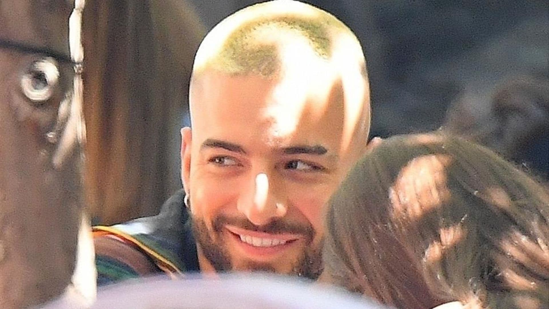 Maluma Was Spotted Kissing and Getting Cozy With His Lunch Date