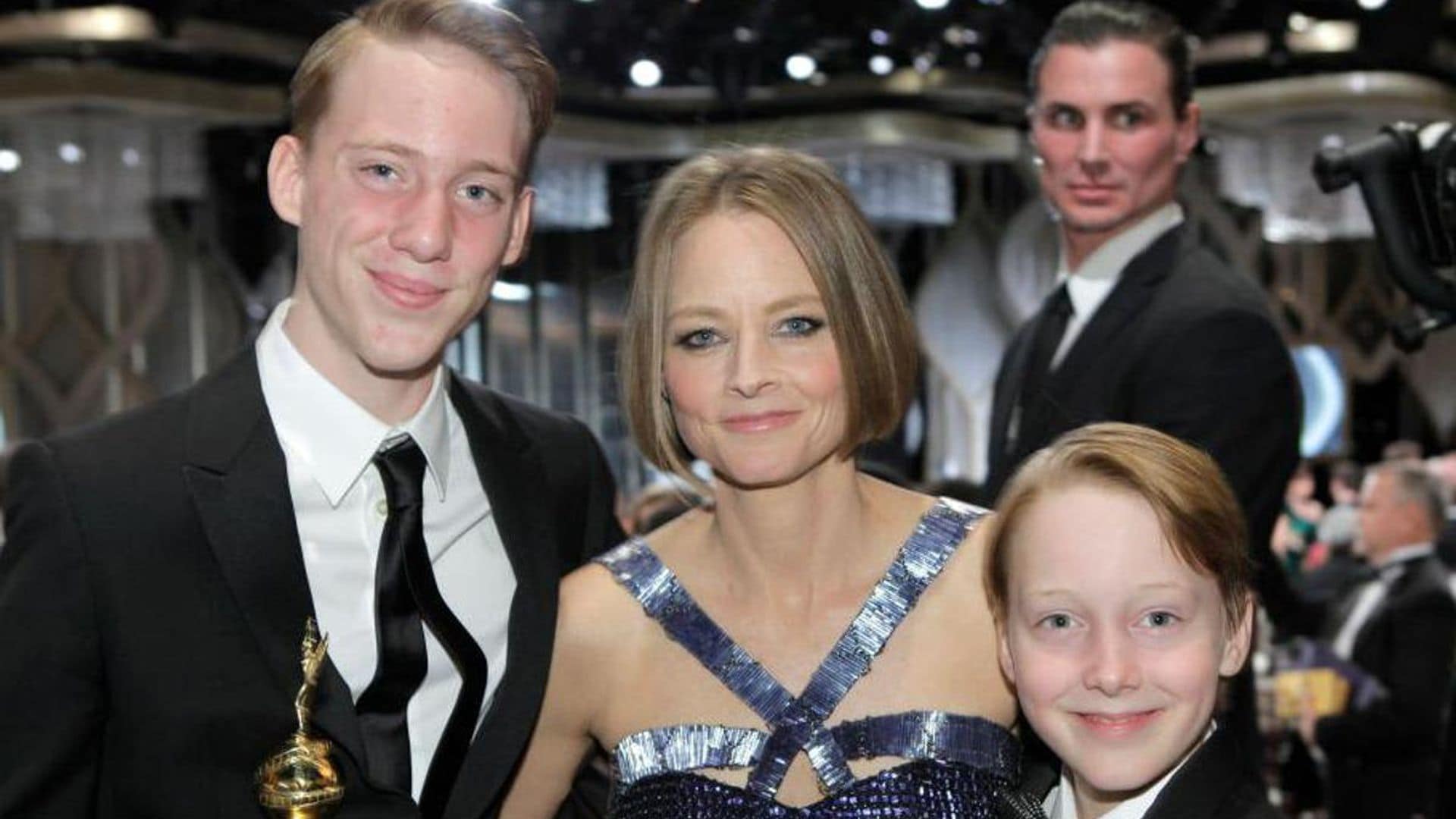 Jodie Foster and her sons