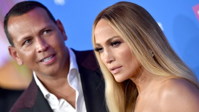 Jennifer Lopez and Alex Rodriguez