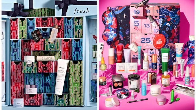 Beauty Calendars to spend the holidays opening gifts