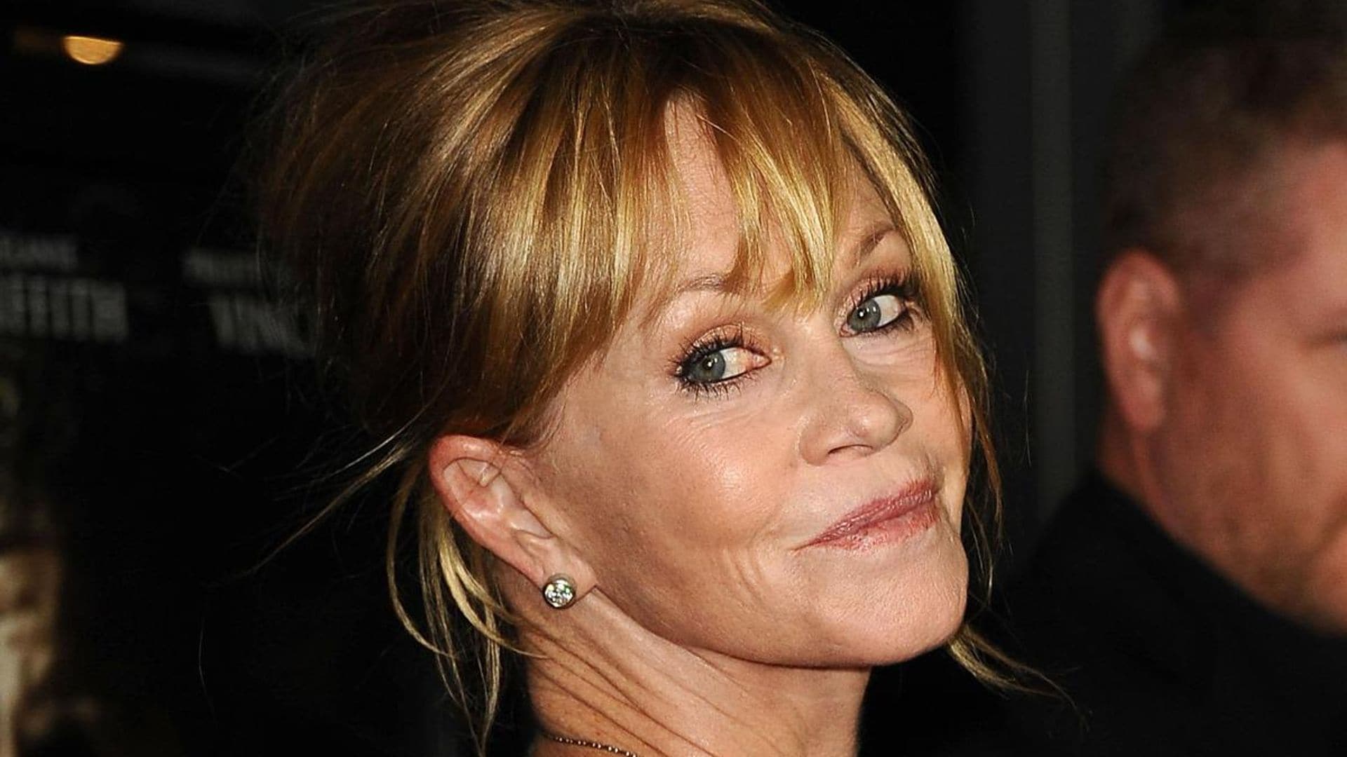 Melanie Griffith concealed her old Antonio Banderas heart-shaped tattoo with new ink