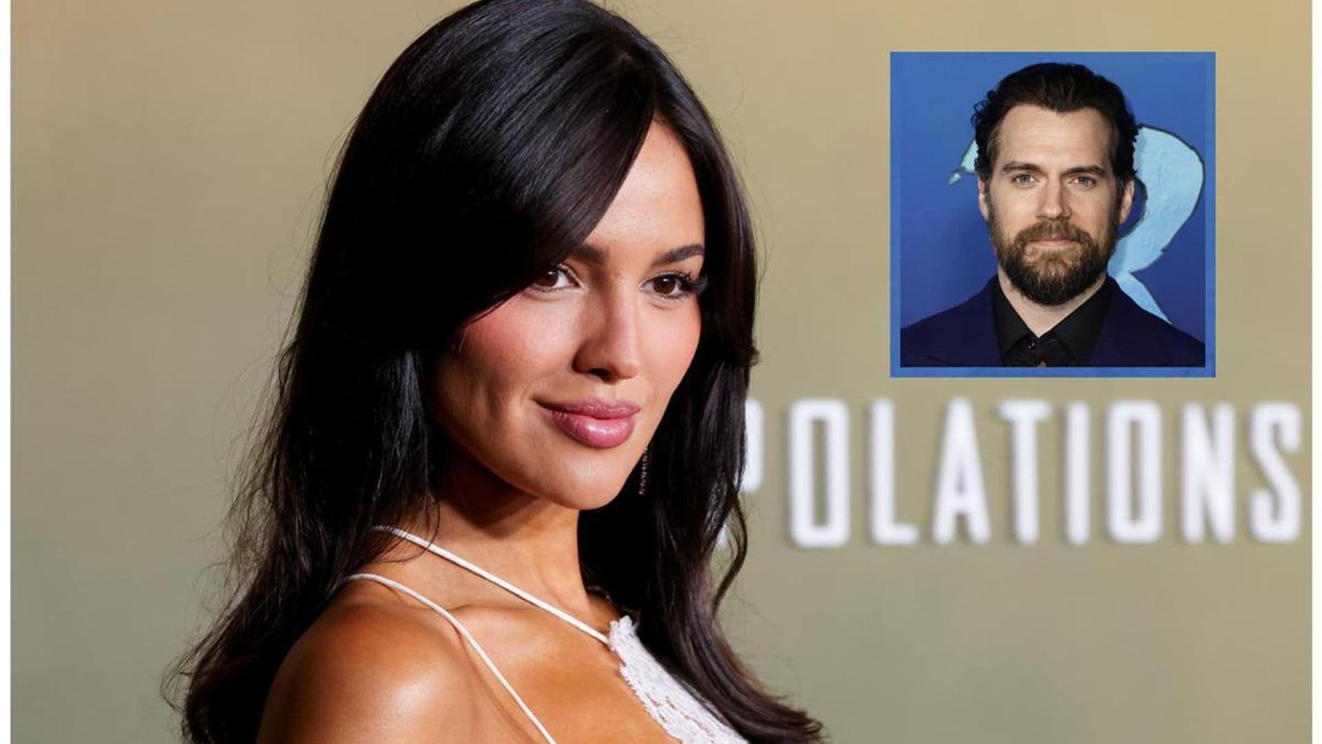 Eiza González shares BTS photo of her movie with Henry Cavill