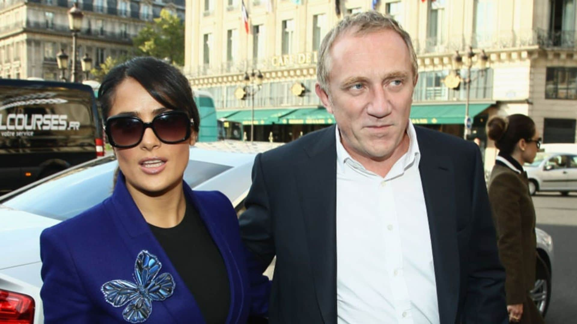 salma francois henri pinault in paris