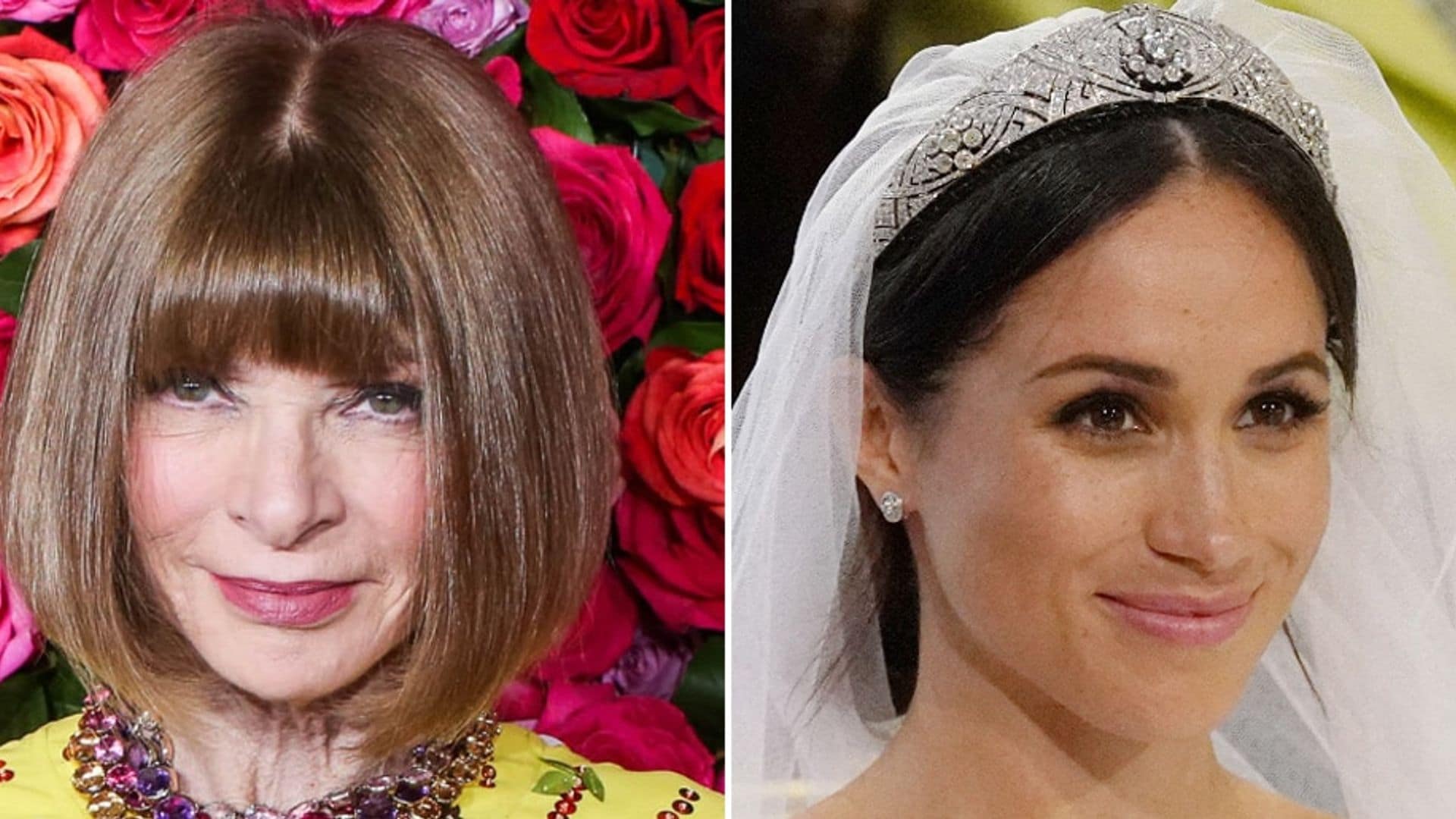 Fashion queen Anna Wintour reveals what she really thought about Meghan Markle's wedding dress