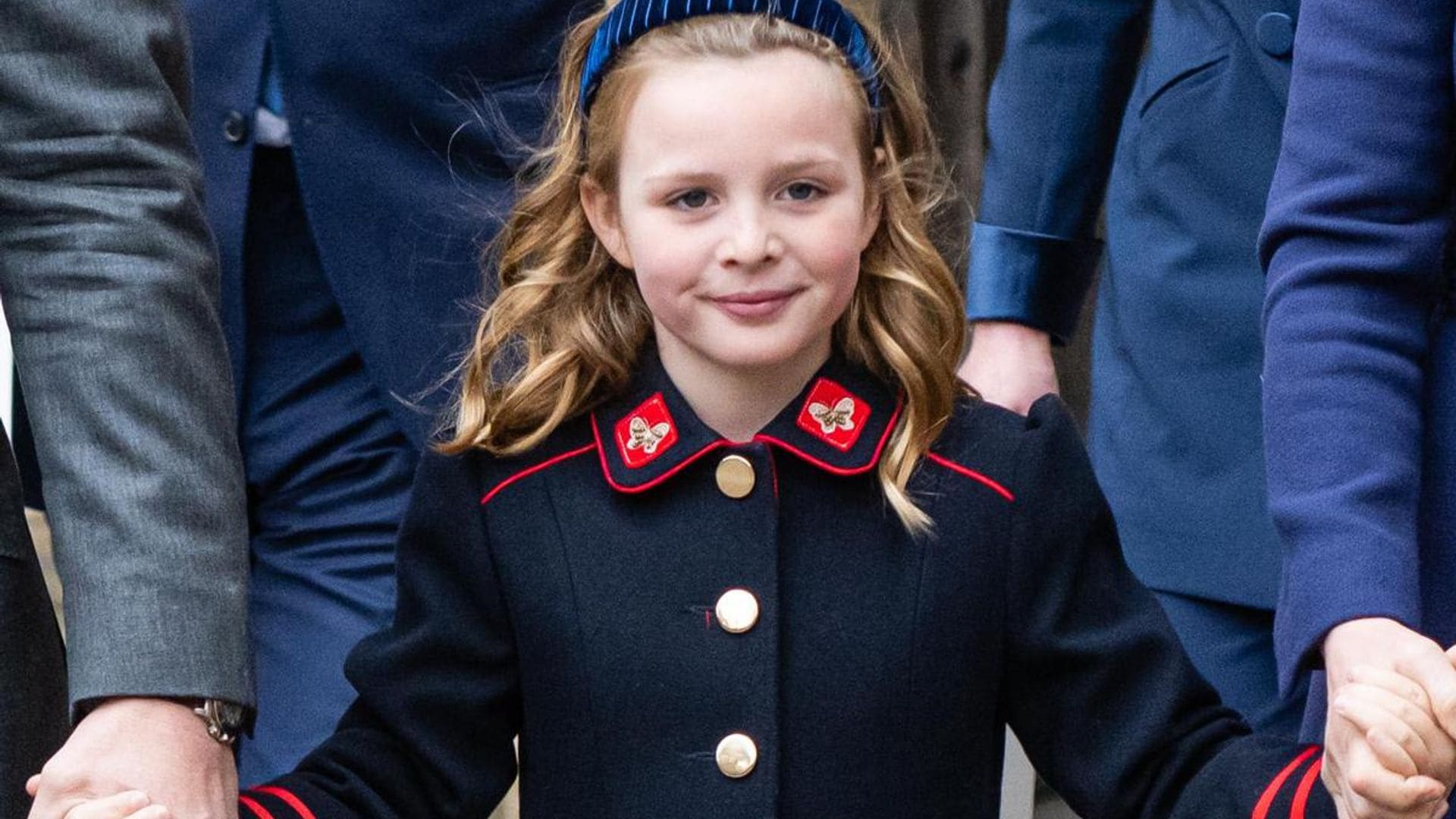 Queen Elizabeth’s great-granddaughter wears adorable royal hand-me-down