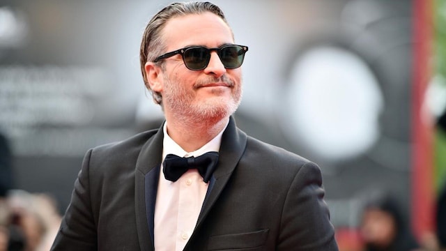 Joaquin Phoenix of "The Joker" walks the red carpet ahead of the closing ceremony of the 76th Venice Film Festival