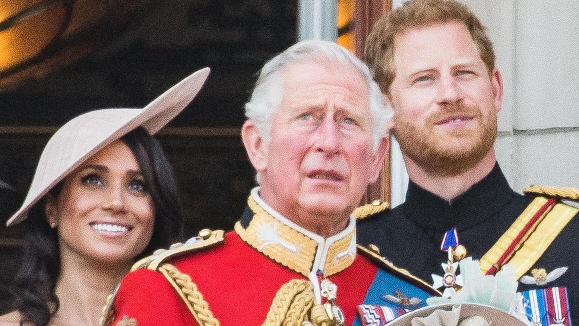 Prince Harry says ‘we now honour’ his ‘father in his new role as King Charles III’